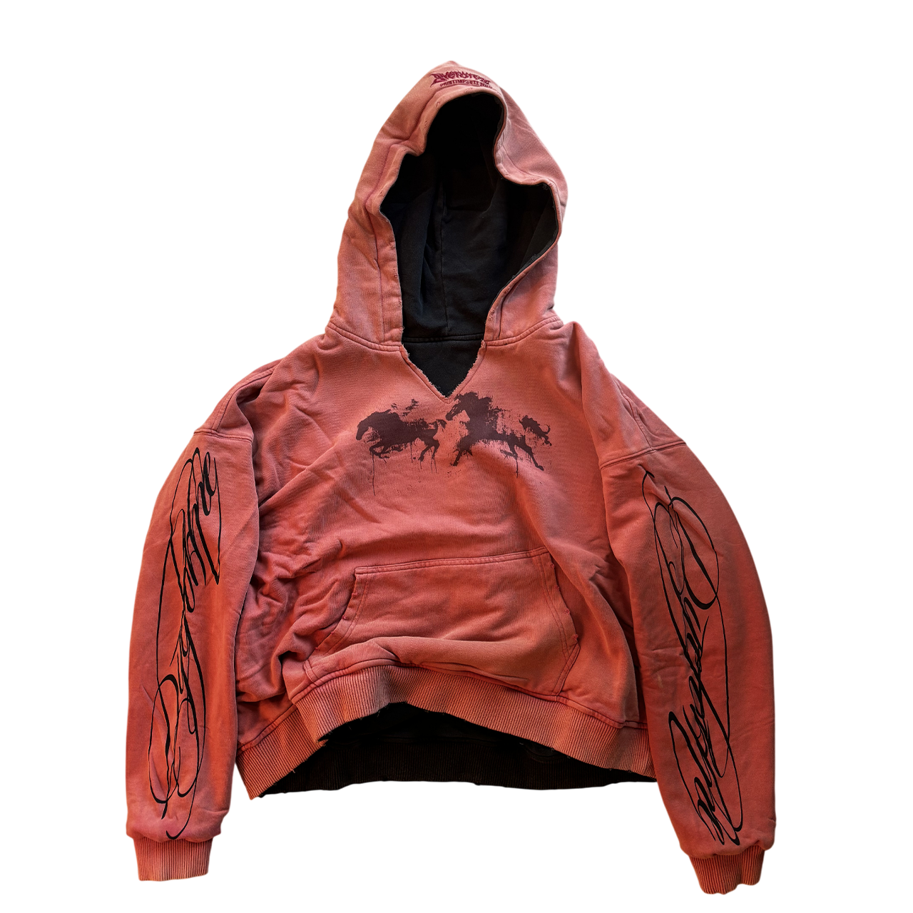 Reversible Punk / Horse Hoodie
